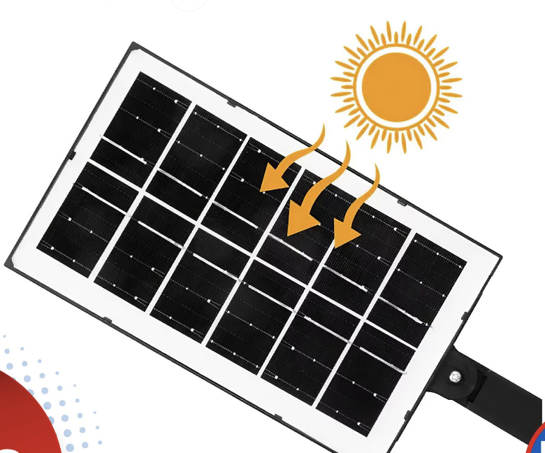 Miniatura 3 de Reflector 4led Para Exterior Con Panel